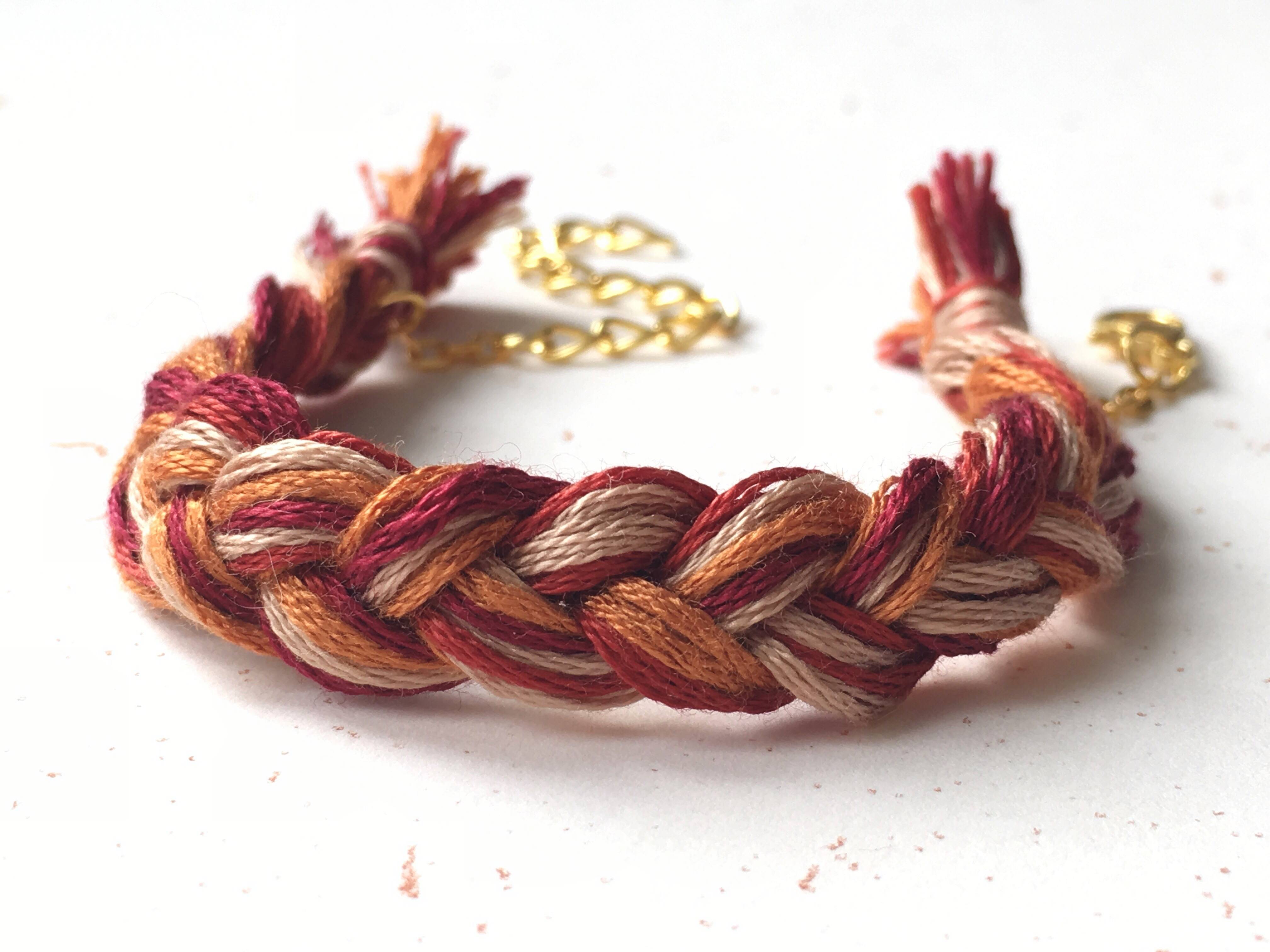 Joli bracelet tressé | La Fabrique DIY